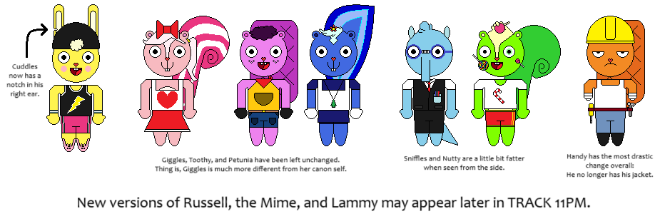 Updated HTF Characters by MillionDRobert on DeviantArt