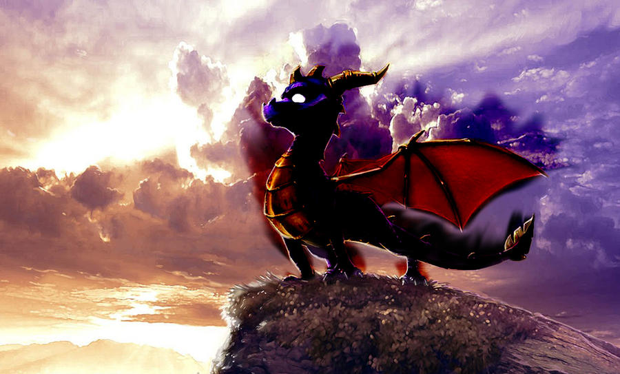 Dark Pyrok Dark Spyro by xXIlRizzoXx on DeviantArt