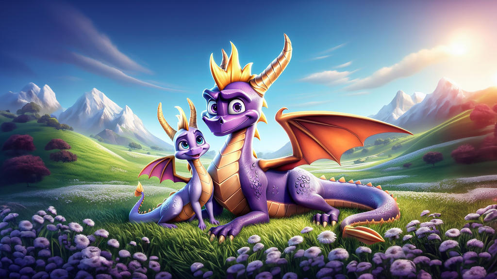 Spyro and son