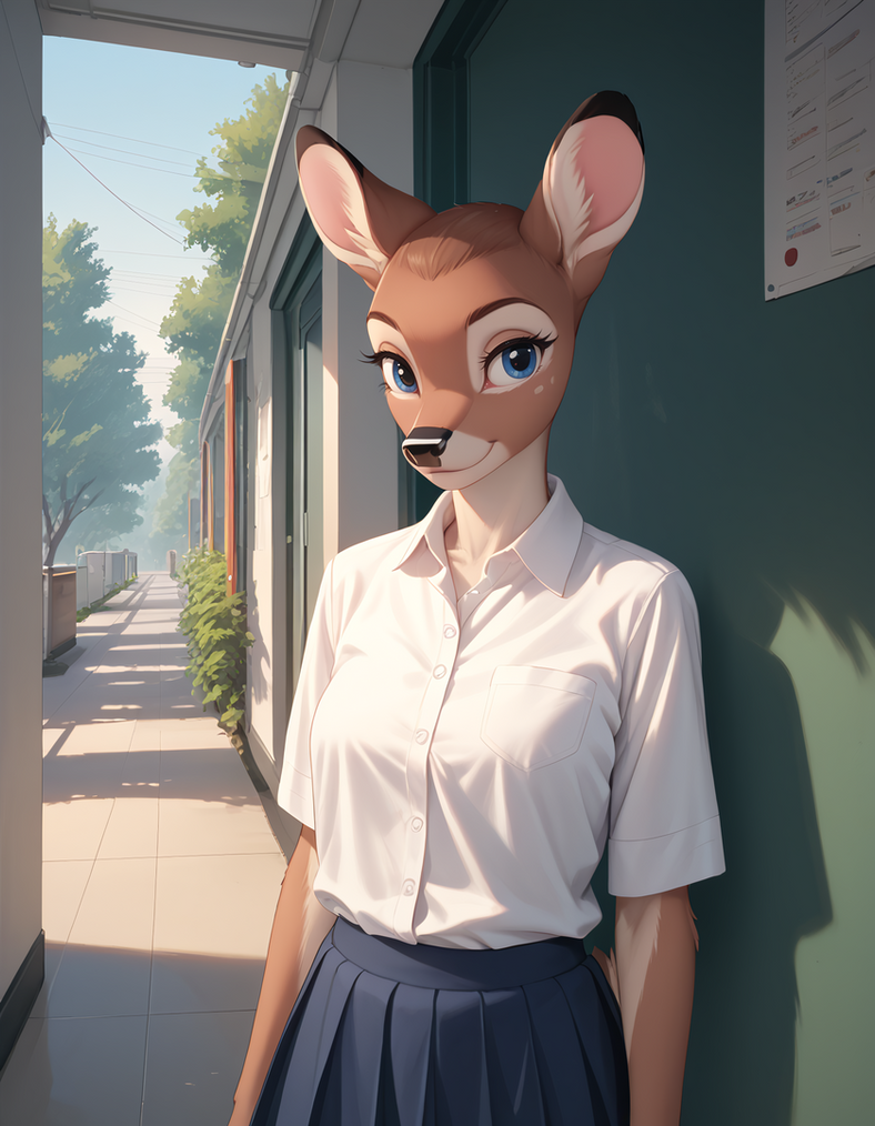 Faline Inflation 303 Faline Student by xXIlRizzoXx on DeviantArt