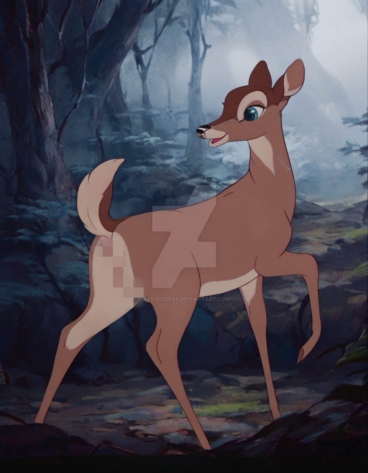 Faline Drawing Adult Faline by xXIlRizzoXx on DeviantArt