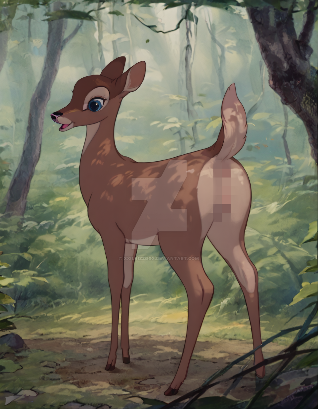 Faline Drawing Adult Faline by xXIlRizzoXx on DeviantArt