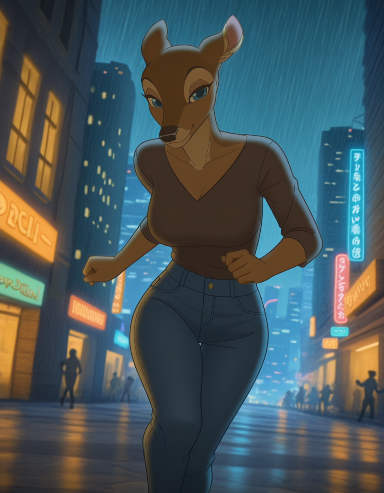 Faline Inflation Faline Adult by xXIlRizzoXx on DeviantArt
