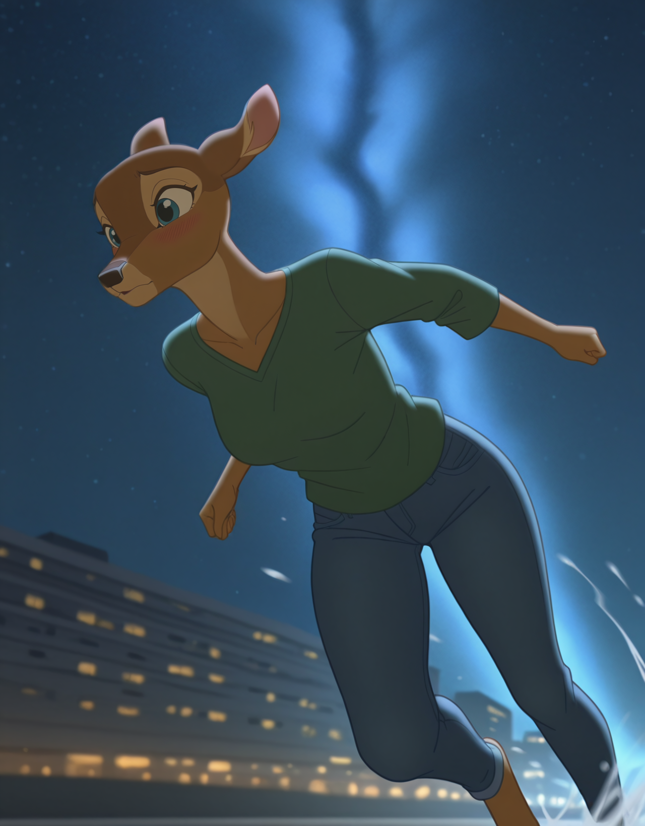 Faline Inflation Faline Adult by xXIlRizzoXx on DeviantArt