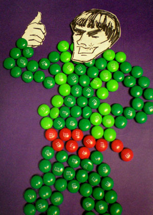 Gai Sensei in candy form