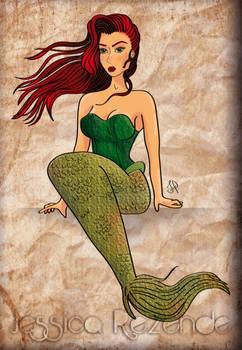 Redhead Mermaid