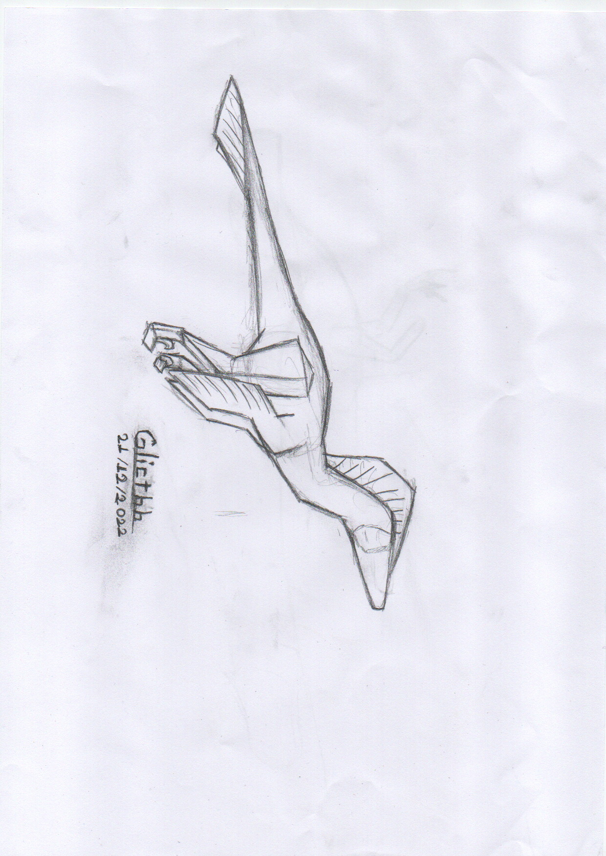 Feathered Raptor Base (F2U) by Glicthh on DeviantArt