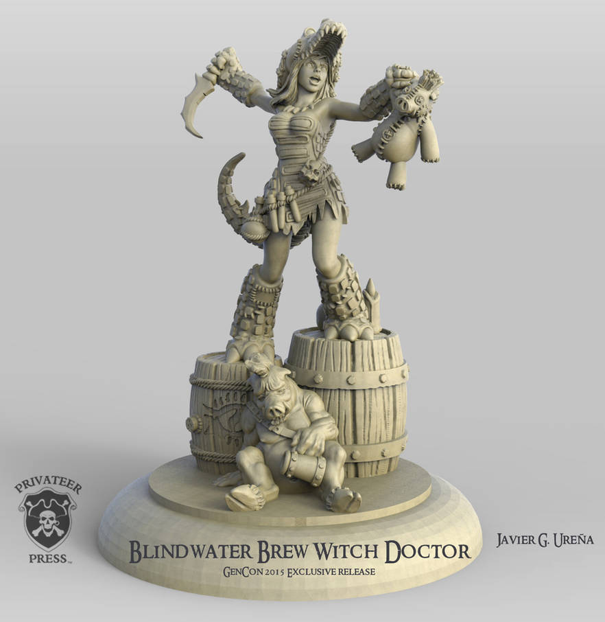 Blindwater Brew Witch Doctor by javi-ure