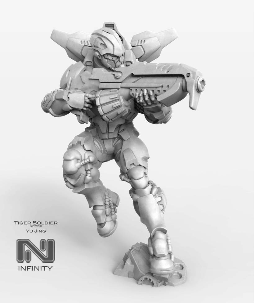 Tiger Soldier (Spitfire) by javi-ure