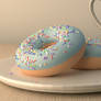 Donut Scene (1st time using blender!)