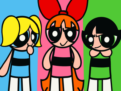 Anipuff Studio Girls (Animan Meme x PPG) by Noteverything123 on