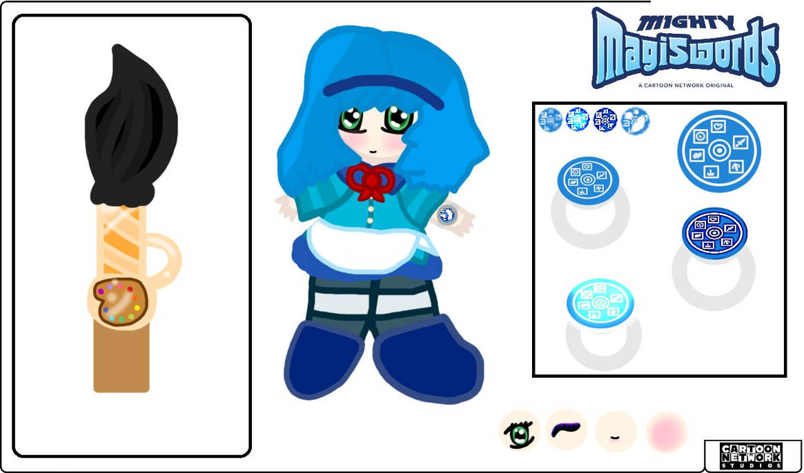 Mighty Magiswordsgirl Character SheetOC by KawaiHeart on DeviantArt