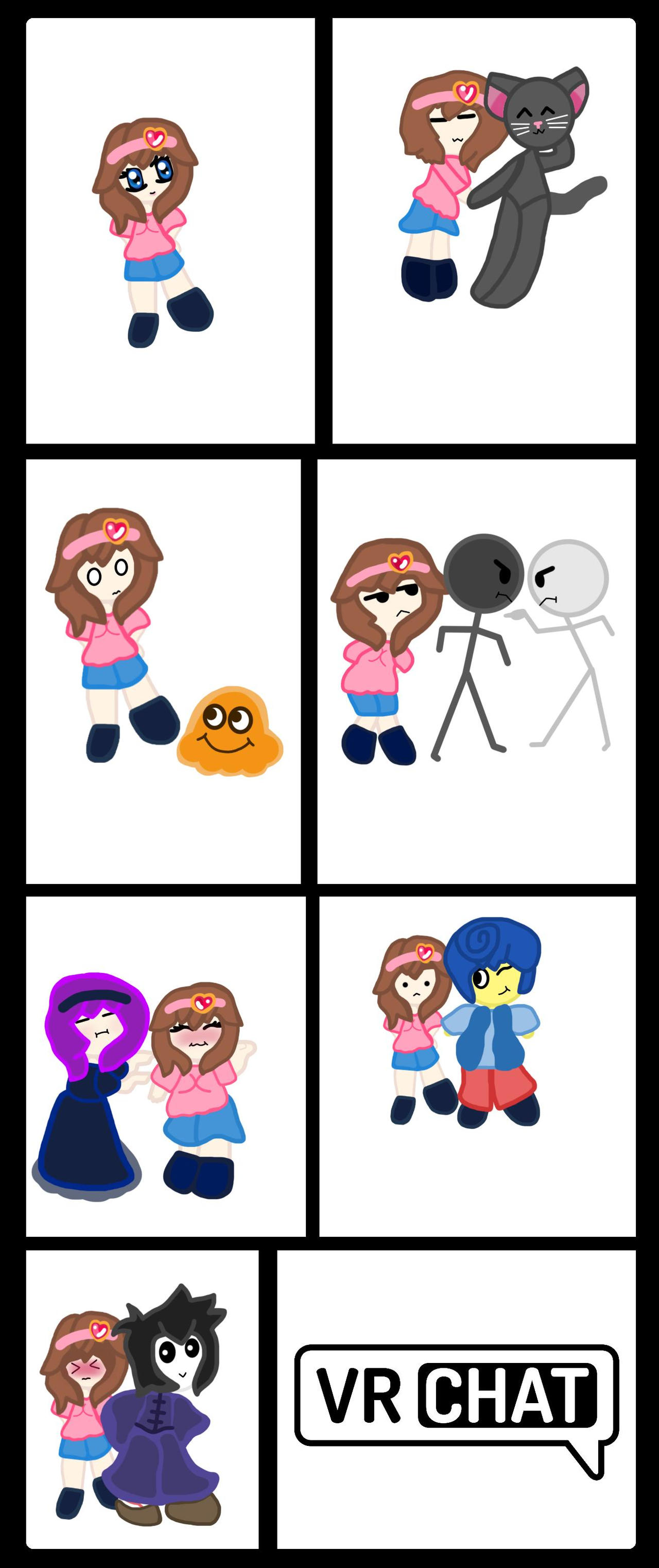 VRChat Game-Comic by Kawai-Heart on DeviantArt