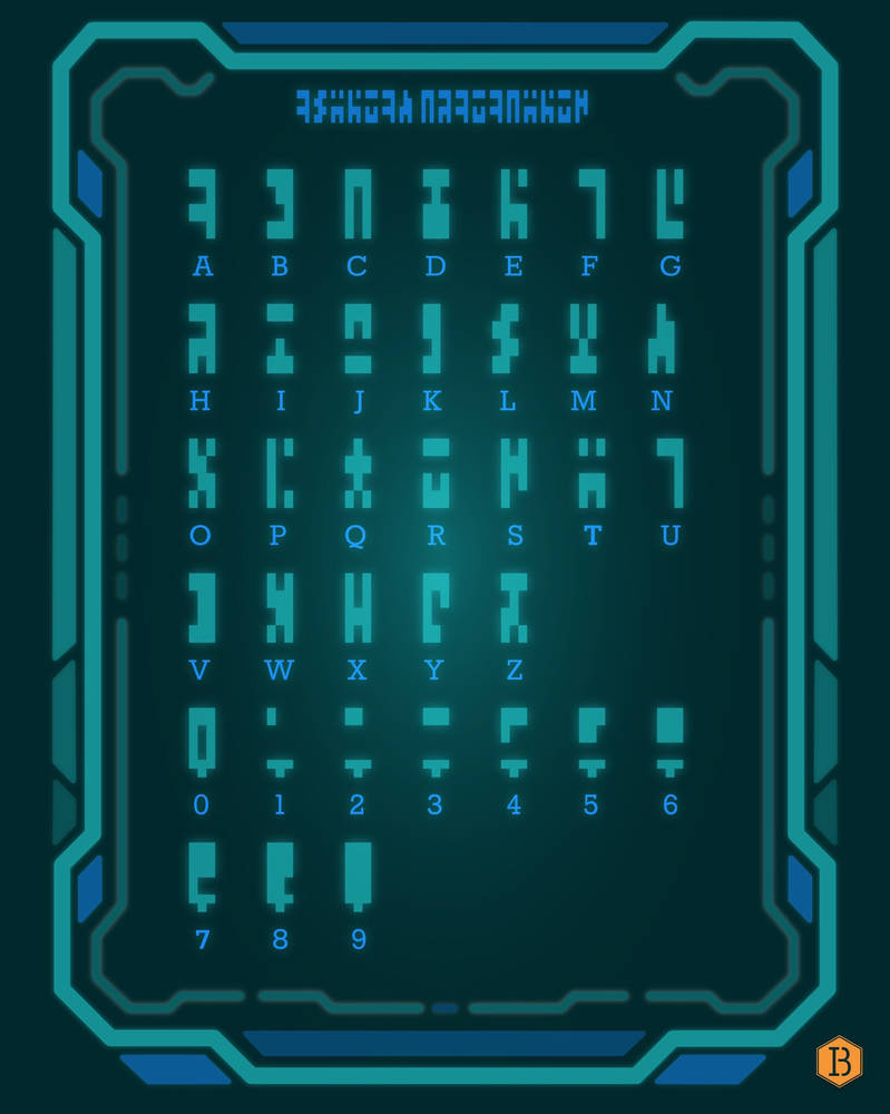 Stargate language of the Ancients by ianvoyager on DeviantArt