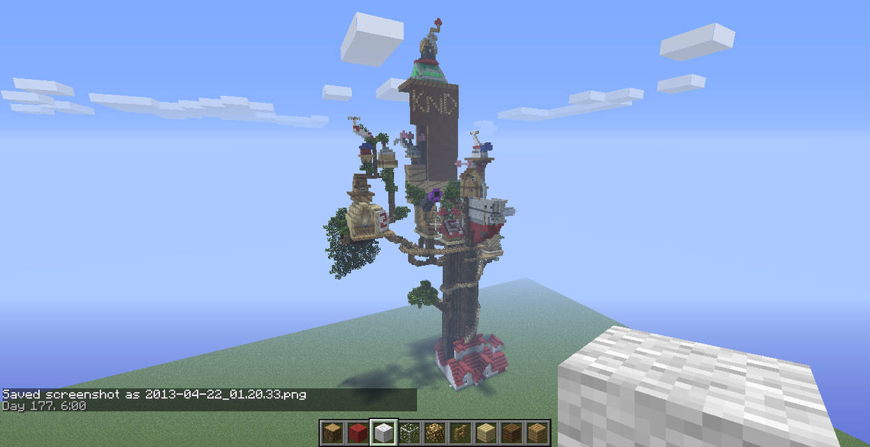 Minecraft Knd Kids Next Door Treehouse Part 1 By