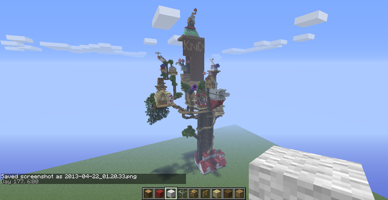 Minecraft Knd Kids Next Door Treehouse Part 1 By