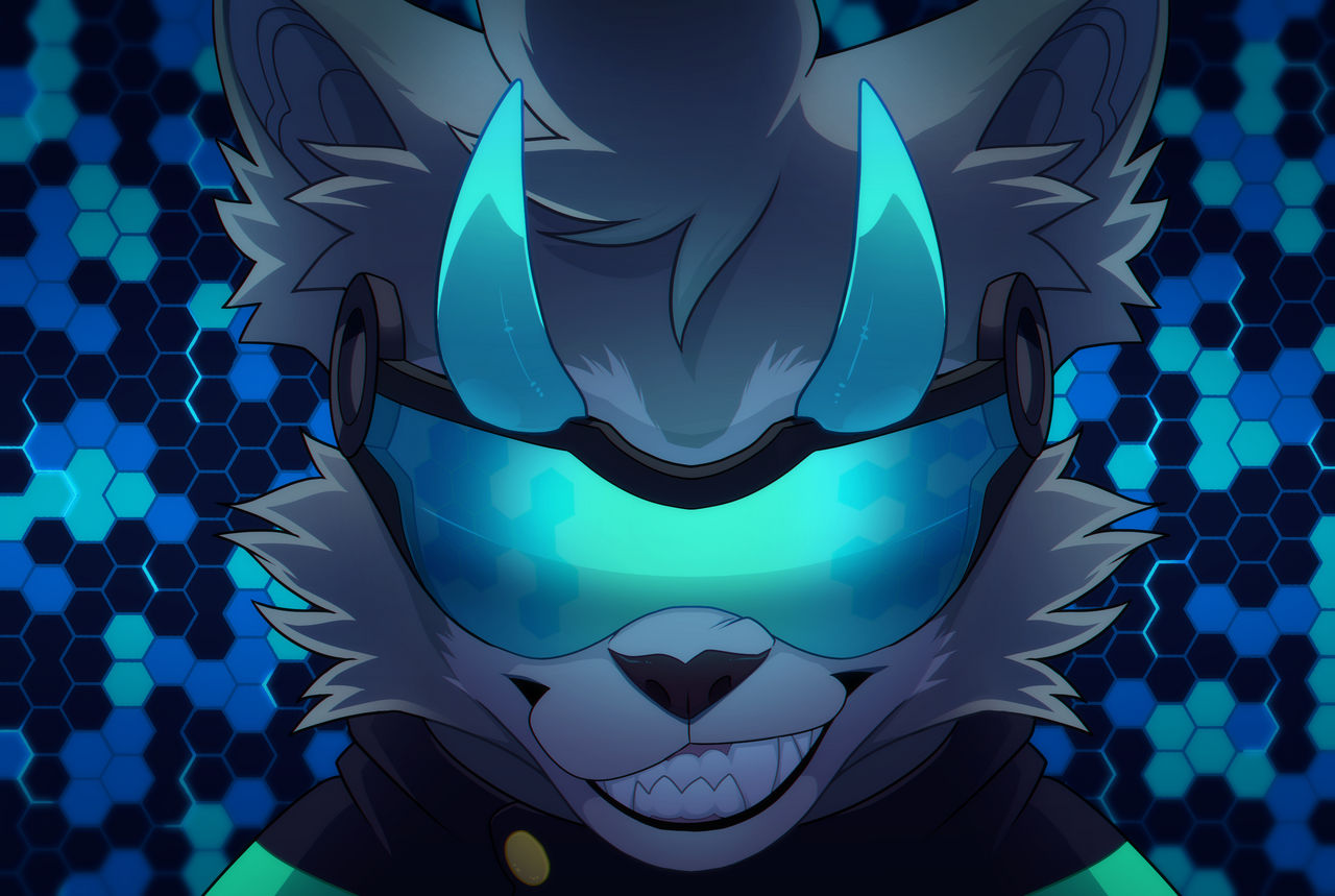 Cyper Kat Cyber cat by MorsyR on DeviantArt