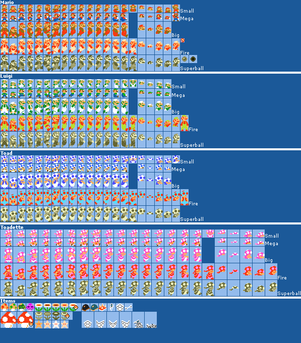 Custom / Edited - Mario Customs - Cat Mario & Luigi (SMM2 SMB3-Style) - The  Spriters Resource