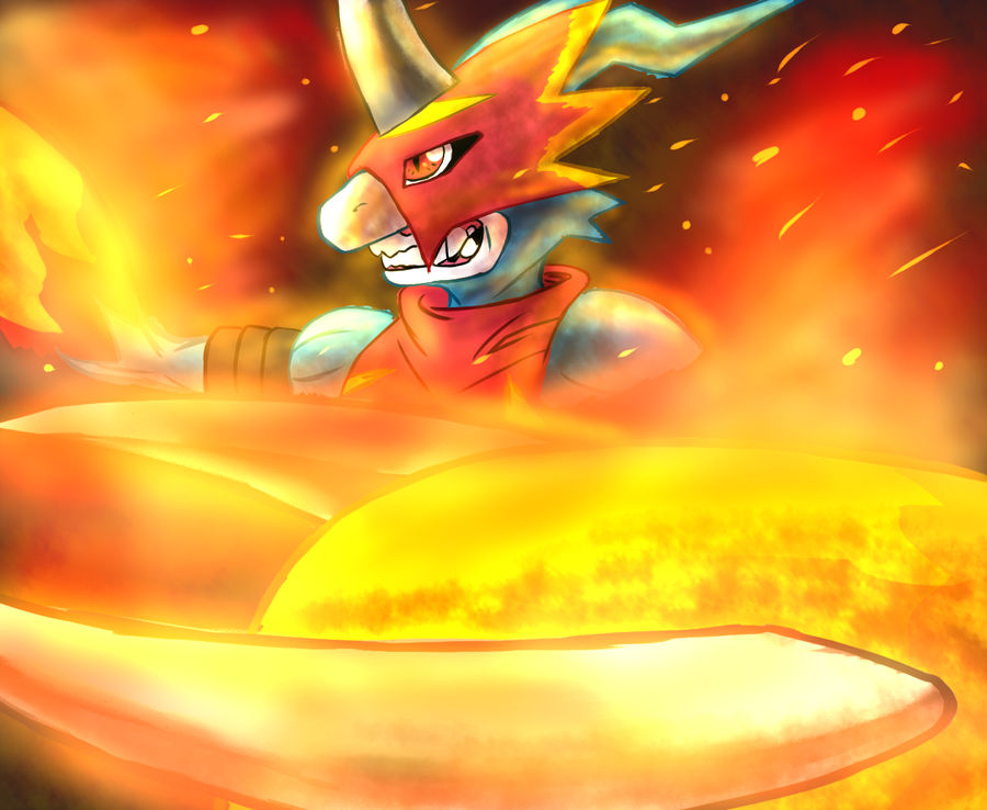 Flamedron Flamedramon Sketch by DYW14 on DeviantArt