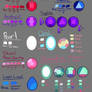 Steven Universe Gem Guide 2 - Gem Color Pallette