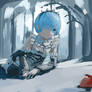 Rem REzero monochome by J