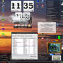 Test Rainmeter vs HTC Home