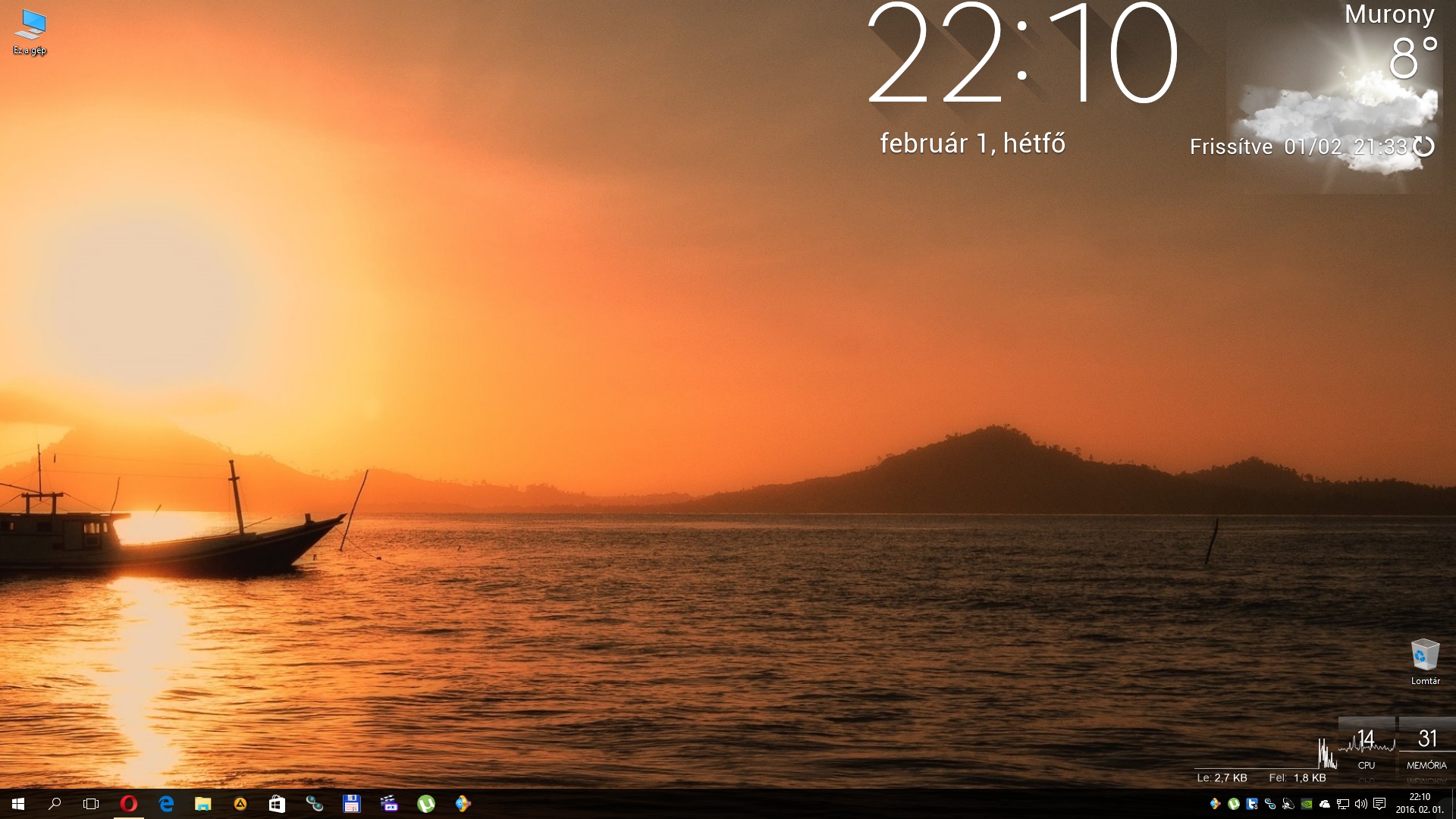 My New Desktop on Windows 10