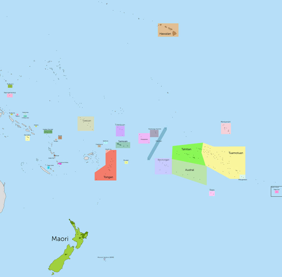 Polynesian languages by CrazyBoris on DeviantArt