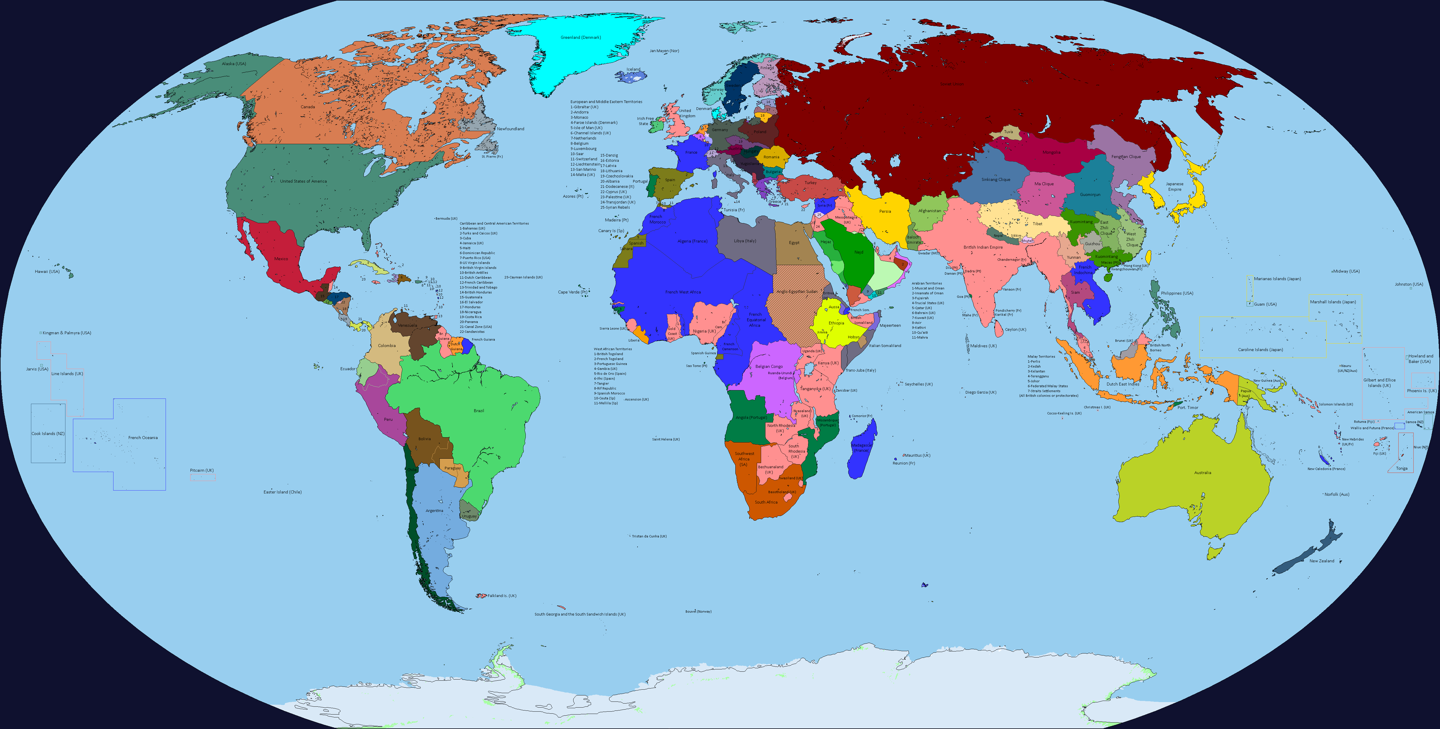 1925 world map by Crazy-Boris on DeviantArt