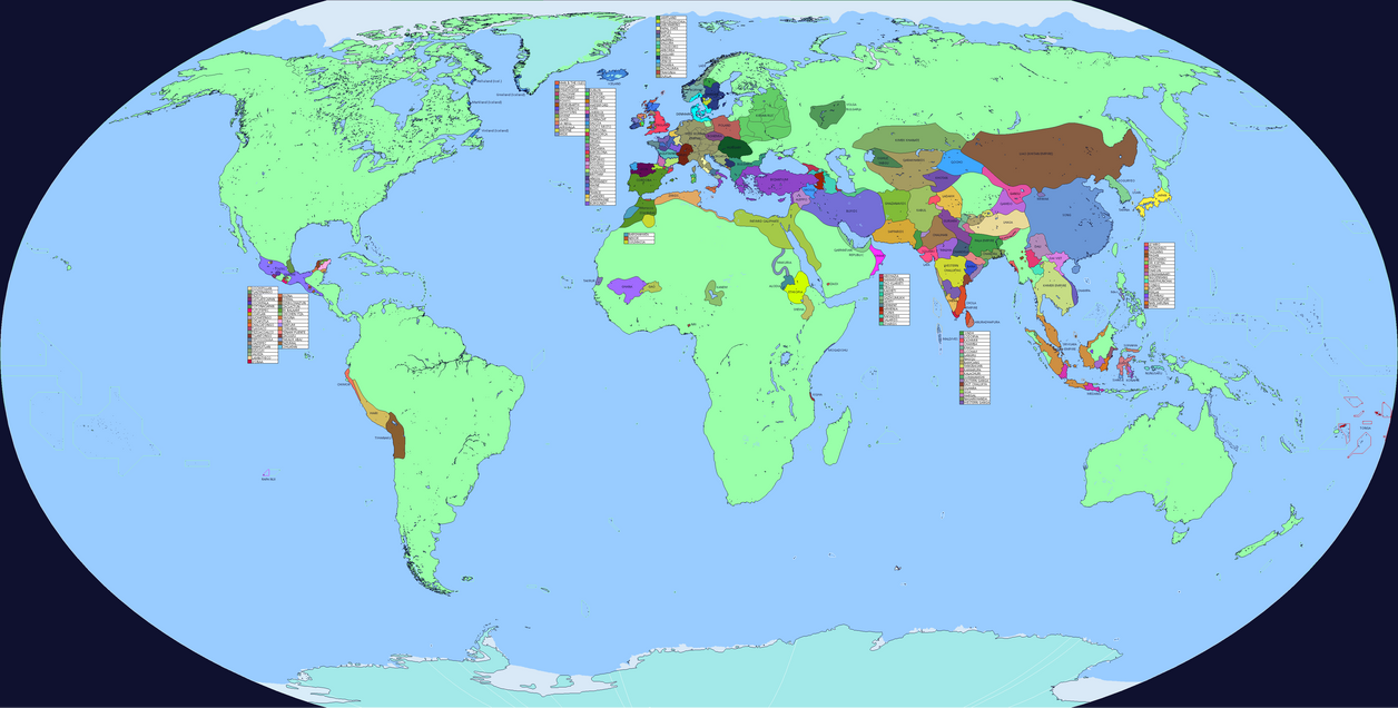 1000 Ad Qbam By Crazy Boris On Deviantart Map Of The World 1000