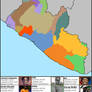 Liberia ethnic map