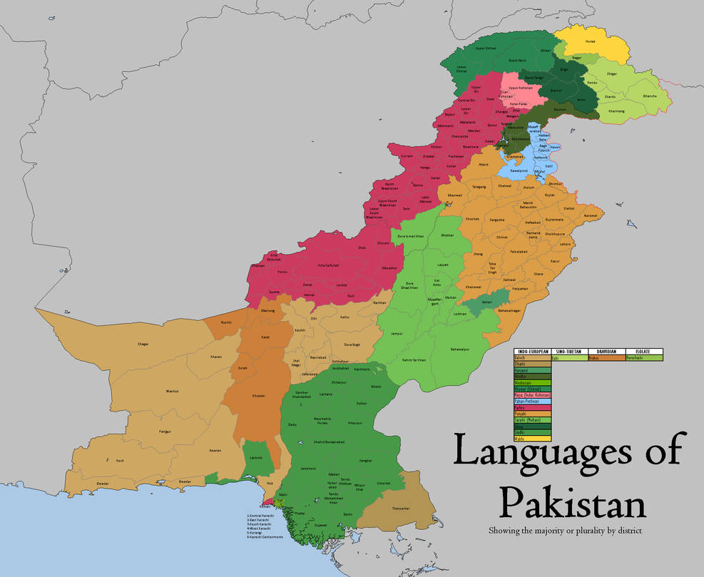 Pakistan Language Example Languages of Pakistan by Crazy-Boris on DeviantArt