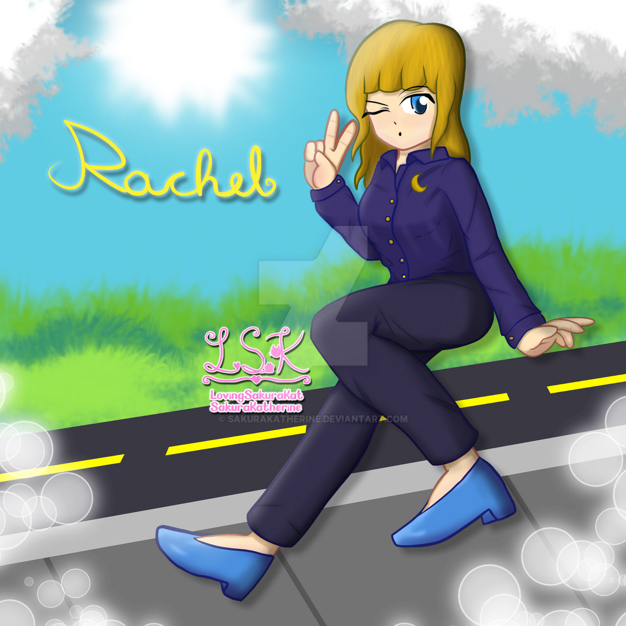 Pretty Racheley Commission - Theta927 - Pretty Rachel by SakuraKatherine on DeviantArt