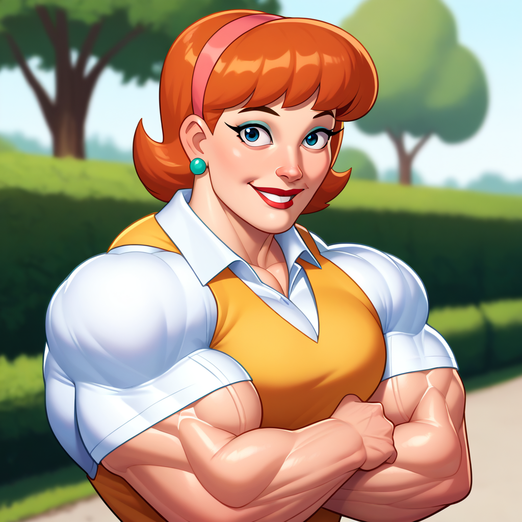 Buff Linda Flynn Fletcher by TakaSSJ on DeviantArt