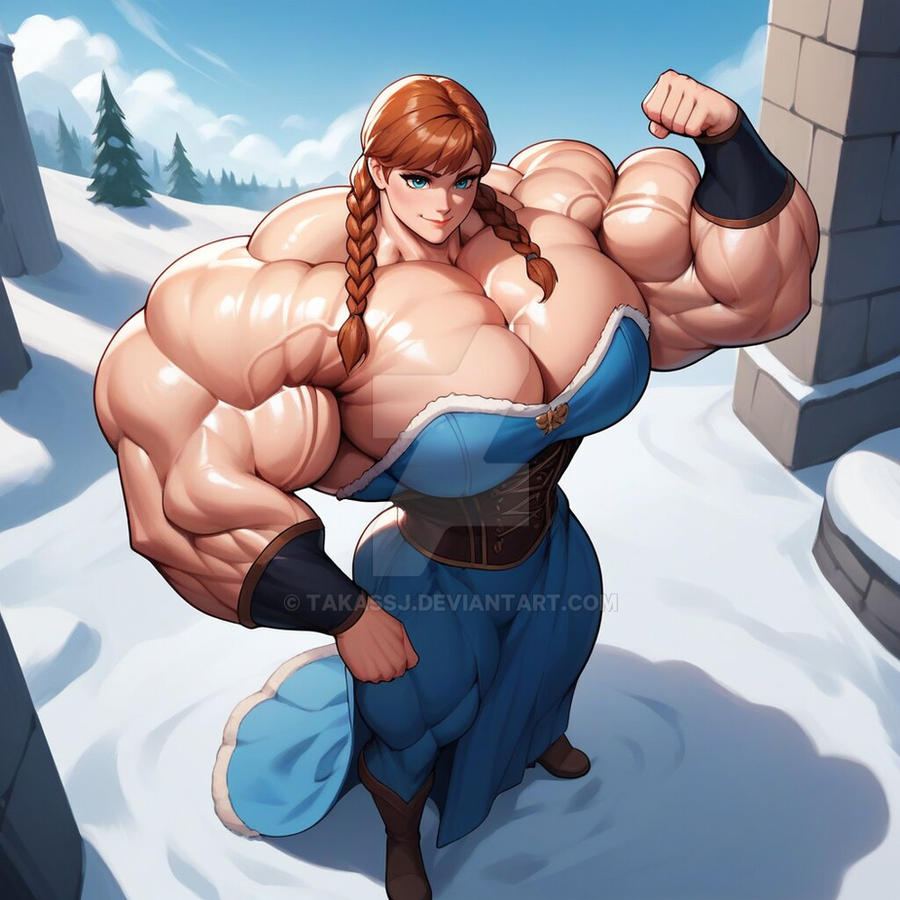Buff Anna Frozen By TakaSSJ On DeviantArt buff-anna-frozen-by-takassj-on-deviantart
