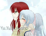 Yyh Kurama And Botan By Kurama X Botan On Deviantart
