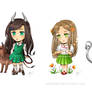 Earth chibis.