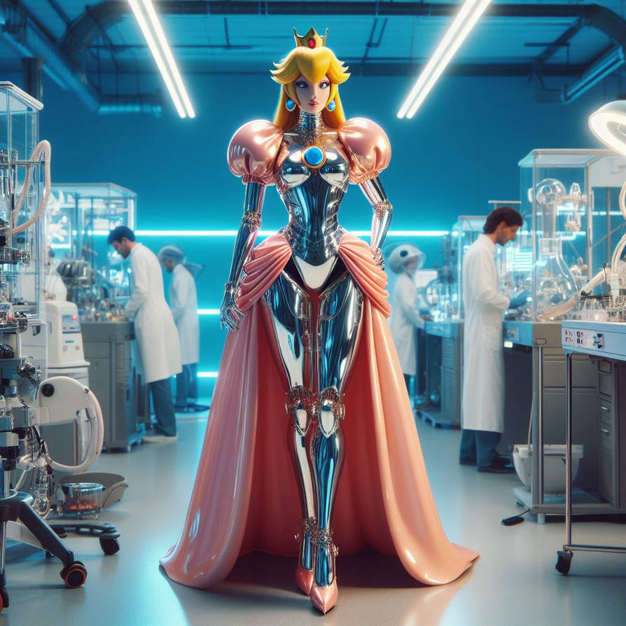Peach Bot Princess Peachbot by davisprebot on DeviantArt