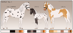 Horse Family Adopt No1 (1/3 Open)