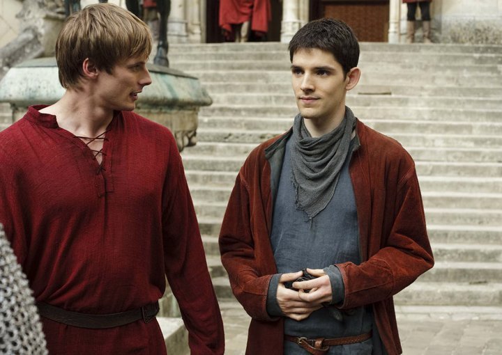 Merlin Bbc Merlin And Arthur