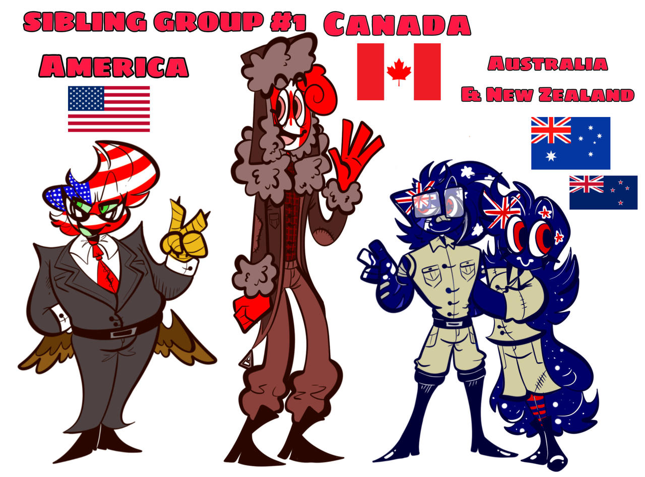 Custom Country Humans Countryhuman Designs 01 by 0VERDUETAXES on DeviantArt