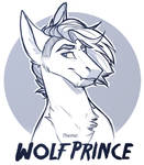 Wolf Prince Warmup by sararini