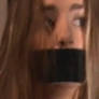pretty brunette tape gagged part 2