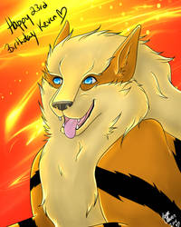 Arcanine: A Happy Birthday Gift