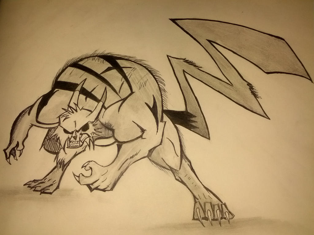 Pikachu Mutations Mutated Pikachu by 365daysofdrawings on DeviantArt