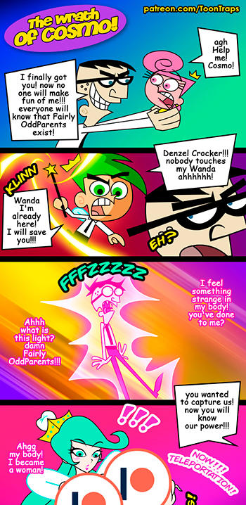 The wrath of Cosmo - TF TG comic
