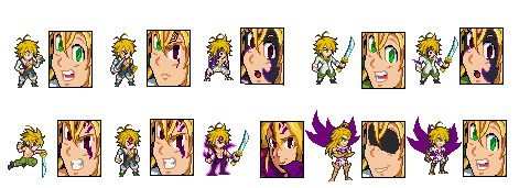 all Meliodas forms by contadodavid on DeviantArt