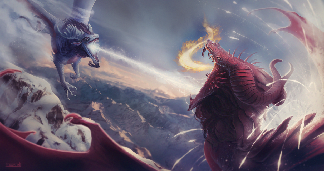 YCH: Firefight by Skollyson YCH: Firefight by Skollyson