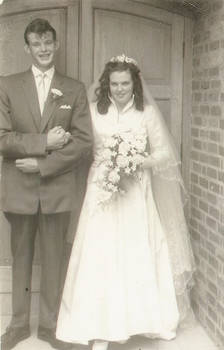 nanna and grandads wedding day