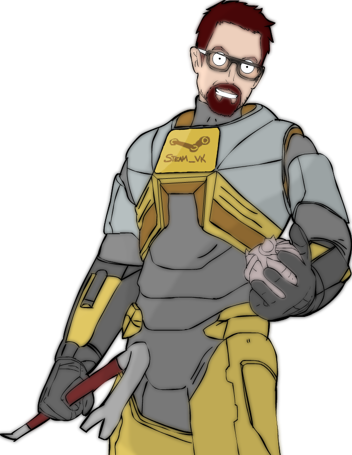 Gordon Freeman Deviantart Gordon Freeman by Evildebil on DeviantArt